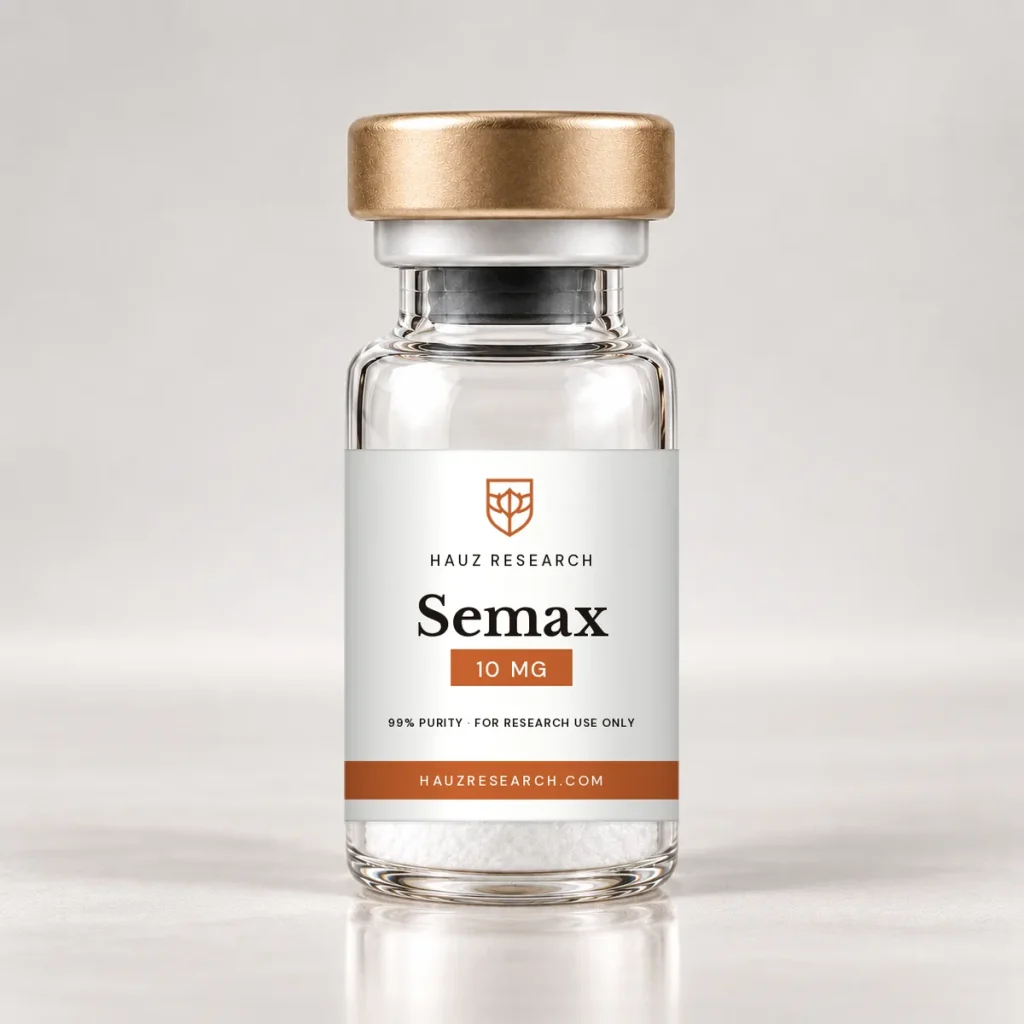 Semax research compound vial